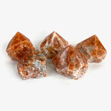 Orchid Calcite Cut Base Point, Top Polished Orchid Calcite Point, Raw Orchid Calcite Point