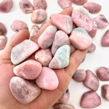 Pink Petalite and Lepidolite, Tumbled Petalite, Healing Petalite with Lepidolite, Tumbled Petalite Lepidolite, T-147