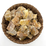 Yellow Hematoid Quartz Gemstone, One stone or a Baggy, Rough Hematoid Quartz, Raw Hematoid Quartz