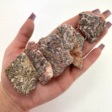Raw Leopardskin Jasper, Rough Leopardskin Jasper, Leopardskin Rhyolite, One stone or Baggy