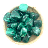 Malachite Tumble, Tumbled Malachite, Genuine Malachite, Healing Malachite, T-184