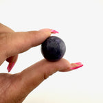 22mm Lepidolite Sphere, Lepidolite Mini Sphere, Small Lepidolite Sphere, A-51