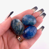 Blue Fluorite Tumble, Tumbled Blue Fluorite, Natural Blue Fluorite, Blue Fluorite Pocket Stone, P-129