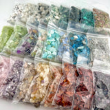 Baggy of Gemstone Crystal Chips, Natural Crystal Chips, Gemstone Chips