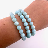 8mm Amazonite Bracelet, Round Amazonite Bracelet, Amazonite Gemstone Bracelet, GC-04