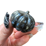 Halloween Gemstone Carving - Large, Medium, Small Crystal Halloween Carving - Spooky Crystal Carving #1