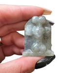 Halloween Gemstone Carving - Large, Medium, Small Crystal Halloween Carving - Spooky Crystal Carving #2