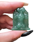 Halloween Gemstone Carving - Large, Medium, Small Crystal Halloween Carving - Spooky Crystal Carving #2