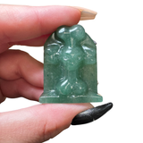 Halloween Gemstone Carving - Large, Medium, Small Crystal Halloween Carving - Spooky Crystal Carving #2