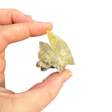 Sweet Water Mine Calcite - Calcite from Missouri - Sweetwater Calcite Cluster with Chalcopyrite - #4