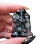 Halloween Gemstone Carving - Large, Medium, Small Crystal Halloween Carving - Spooky Crystal Carving #2