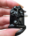 Halloween Gemstone Carving - Large, Medium, Small Crystal Halloween Carving - Spooky Crystal Carving #2