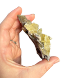 Sweet Water Mine Calcite - Calcite from Missouri - Sweetwater Calcite Cluster with Chalcopyrite - #20