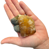 Golden Sugar Barite - Golden Barite with Druzy - Barite with Pyrite - Jiangxi Province - #4
