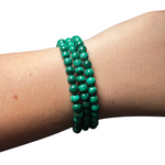 High Quality Gemstone Bracelet - Natural Crystal Bracelet - Round Crystal Bracelet
