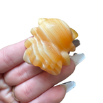 Halloween Gemstone Carving - Large, Medium, Small Crystal Halloween Carving - Spooky Crystal Carving #2