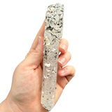 Inner Mongolian Quartz with Specularite and Calcite - UV Calcite - Inner Mongolian Point - #2