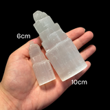 Polished Satin Spar Selenite - Selenite Tower - Selenite Bowl - Selenite Shapes - Natural Satin Spar
