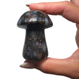 6cm Mushroom Carving - Gemstone Mushroom Carving - Medium - Crystal Mushroom Carving