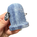 Halloween Gemstone Carving - Large, Medium, Small Crystal Halloween Carving - Spooky Crystal Carving #3