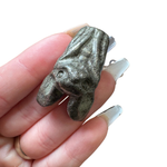Halloween Gemstone Carving - Large, Medium, Small Crystal Halloween Carving - Spooky Crystal Carving #3