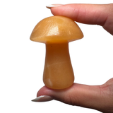 6cm Mushroom Carving - Gemstone Mushroom Carving - Medium - Crystal Mushroom Carving