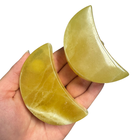 Shop Drop 06/30 - Natural Gemstone Carvings - Spheres - Lemon Calcite