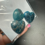 25g Apatite Heart Cabochons, Bulk or Wholesale Apatite Heart Cabochons, Apatite Heart Cabochon