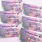 Ethiopian Opal Sterling Silver Pendant, Natural Ethiopian Opal, Sterling Silver Opal Pendant
