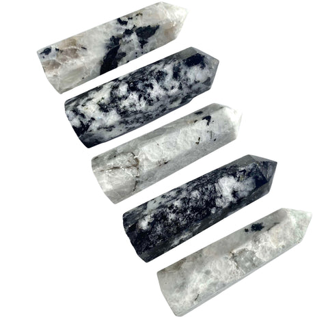 Rainbow Moonstone Point, Polished Moonstone Point, Rainbow Moonstone Obelisk, Healing Moonstone Point