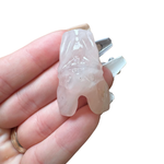 Halloween Gemstone Carving - Large, Medium, Small Crystal Halloween Carving - Spooky Crystal Carving #3