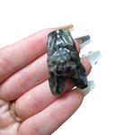 Halloween Gemstone Carving - Large, Medium, Small Crystal Halloween Carving - Spooky Crystal Carving #3