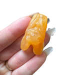 Halloween Gemstone Carving - Large, Medium, Small Crystal Halloween Carving - Spooky Crystal Carving #3