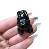 Halloween Gemstone Carving - Large, Medium, Small Crystal Halloween Carving - Spooky Crystal Carving #3