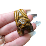Halloween Gemstone Carving - Large, Medium, Small Crystal Halloween Carving - Spooky Crystal Carving #3