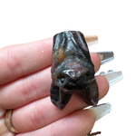 Halloween Gemstone Carving - Large, Medium, Small Crystal Halloween Carving - Spooky Crystal Carving #3