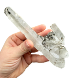 Inner Mongolian Quartz with Specularite and Calcite - UV Calcite - Inner Mongolian Point - #3