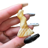 Halloween Gemstone Carving - Large, Medium, Small Crystal Halloween Carving - Spooky Crystal Carving #3
