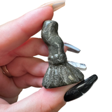 Halloween Gemstone Carving - Large, Medium, Small Crystal Halloween Carving - Spooky Crystal Carving #3