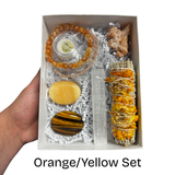 8pc Colored Crystal Set - Choose your color - Holiday Crystal Bundle - Crystal Gift Bundle