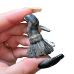 Halloween Gemstone Carving - Large, Medium, Small Crystal Halloween Carving - Spooky Crystal Carving #3