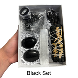 8pc Colored Crystal Set - Choose your color - Holiday Crystal Bundle - Crystal Gift Bundle