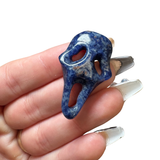 Halloween Gemstone Carving - Large, Medium, Small Crystal Halloween Carving - Spooky Crystal Carving #3