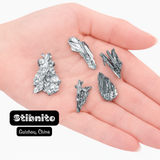 ONE Mini Stibnite Specimen - Guizhou, China - Small Stibnite.- Natural Stibnite