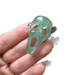 Halloween Gemstone Carving - Large, Medium, Small Crystal Halloween Carving - Spooky Crystal Carving #3
