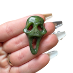 Halloween Gemstone Carving - Large, Medium, Small Crystal Halloween Carving - Spooky Crystal Carving #3