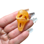 Halloween Gemstone Carving - Large, Medium, Small Crystal Halloween Carving - Spooky Crystal Carving #3