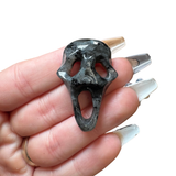 Halloween Gemstone Carving - Large, Medium, Small Crystal Halloween Carving - Spooky Crystal Carving #3