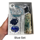 8pc Colored Crystal Set - Choose your color - Holiday Crystal Bundle - Crystal Gift Bundle