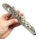 Inner Mongolian Quartz with Specularite and Calcite - UV Calcite - Inner Mongolian Point - #4
